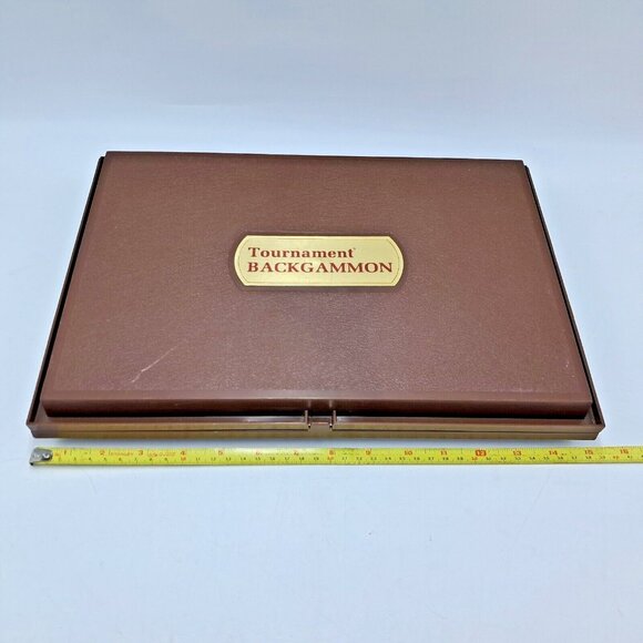 Milton Bradley 1973 Tournament Backgammon-Vintage-Complete - Picture 11 of 12